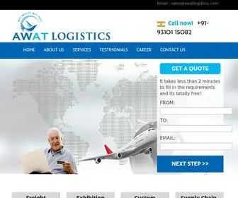 Awatlogistics.in(Custom Clearance) Screenshot