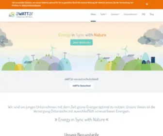 Awattar.com(Energy in Sync with Nature) Screenshot