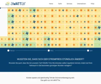Awattar.de(AWATTar Deutschland) Screenshot
