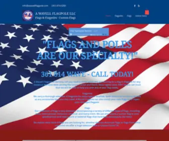 Awavellflagpole.com(A-wavell-flagpole) Screenshot