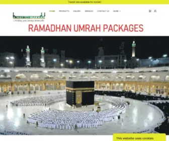 Awaytomakkah.com(Away To Makkah) Screenshot