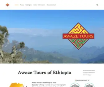 Awazetours.com(Awaze Tours) Screenshot