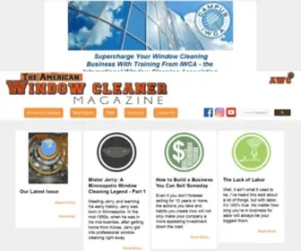 Awcmag.com(American Window Cleaner Magazine) Screenshot