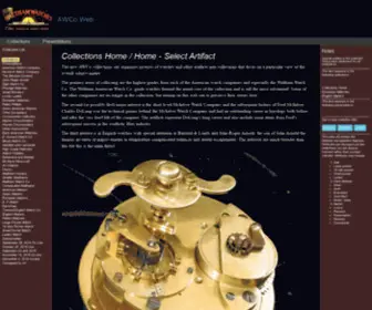 Awco.org(AWCo Web AWCo Collections Collections Home) Screenshot