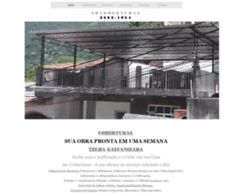 Awcoberturas.com.br(Cobertura de Alumínio) Screenshot