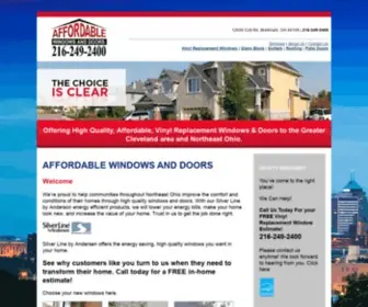 Awdcleveland.com(Affordable Windows and Doors) Screenshot