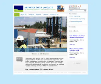Awe-Engineers.com(Air Water Earth) Screenshot