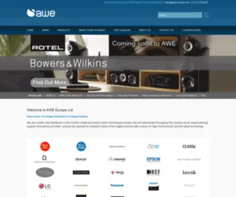 Awe-Europe.com(AWE Europe) Screenshot