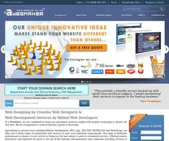 Awebmaker.in(A WebMaker Website Designing Company) Screenshot