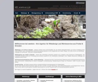 Awebsis.de(Webdesign aus Dresden & Freital) Screenshot