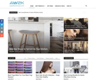 Awebtoknow.com(Best Product Reviews and Comparisons) Screenshot