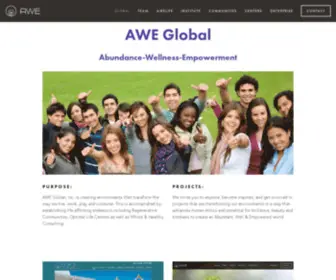 AweGlobalinc.com(AWE) Screenshot