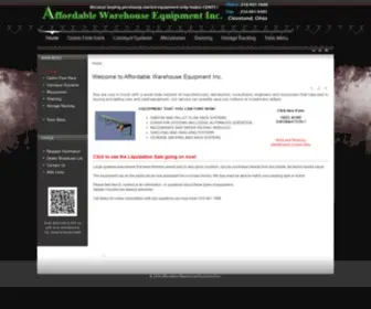 Awei.com(Affordable Warehouse Equipment Inc) Screenshot