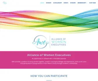 Aweinc.org(Alliance of Women Executives) Screenshot