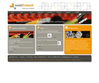 Awek-Protech.de(Kabelbäume) Screenshot