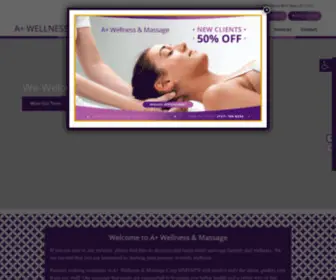 Awellnessmassage.com(Massage Therapist in Tampa) Screenshot