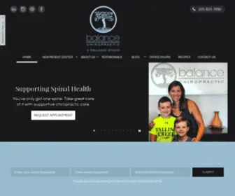 Awellnessstudio.com(Balance Chiropractic) Screenshot