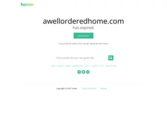 Awellorderedhome.com(awellorderedhome) Screenshot