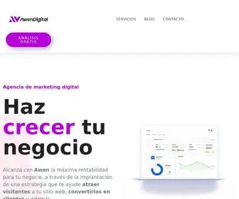 Awendigital.com.co(Agencia de marketing digital Colombia) Screenshot