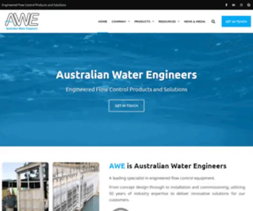 Aweng.com.au(Australian Water Engineers) Screenshot