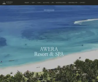 Aweraresort.com(Awera Resort) Screenshot