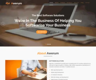 Awerum.com(Awerum Software Company) Screenshot