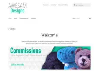 Awesamdesigns.com(Awesam Designs) Screenshot