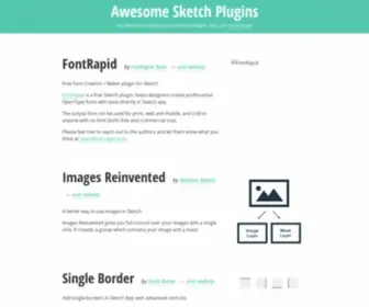 Awesome-Sket.ch(Awesome Sketch Plugins) Screenshot
