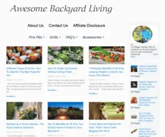 Awesomebackyardliving.com(Our) Screenshot