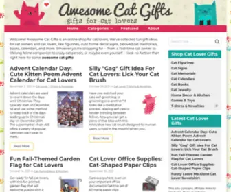 Awesomecatgifts.com(Awesome Cat Gifts) Screenshot