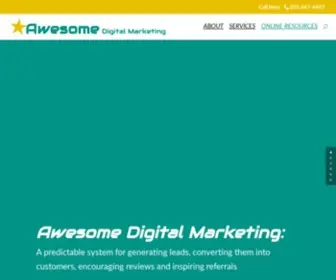 Awesomedigitalmarketing.com(Digital Marketing Agency in Denver Colorado) Screenshot