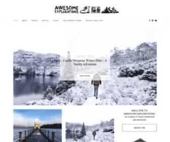 Awesomeexplorations.com(Awesome Explorations) Screenshot