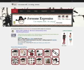 Awesomeexpression.com(Awesome Expression) Screenshot