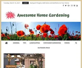 Awesomehomegardening.com(Awesome Home Gardening) Screenshot