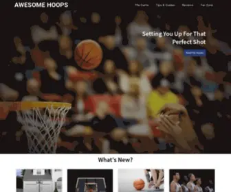 Awesomehoops.com(Awesome Hoops) Screenshot