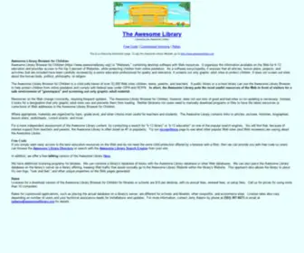 Awesomelibrary.net(Awesome Library's Licensing) Screenshot