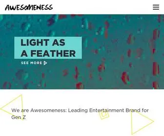 Awesomenesstv.com(We are Awesomeness) Screenshot