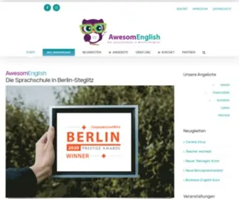 Awesomenglish.de(START) Screenshot