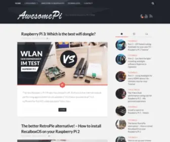 Awesomepi.com(Your Kodi & Raspberry Pi 2 Blog) Screenshot