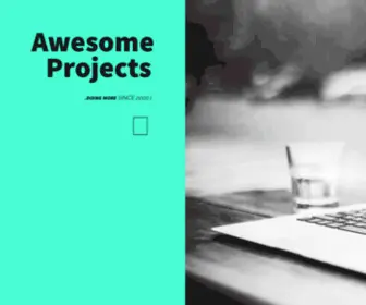 Awesomeprojects.ro(Awesome Projects) Screenshot