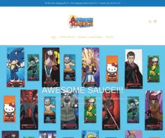 Awesomesaucecollectibles.com(Awesome Sauce Collectibles) Screenshot