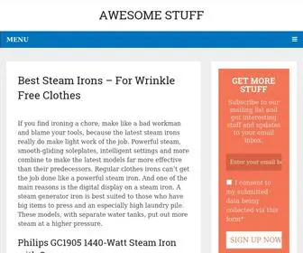 Awesomestuff.website(Marketing Funnels Made Easy) Screenshot