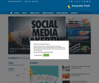 Awesometech.co(A Place of Technology Lovers) Screenshot