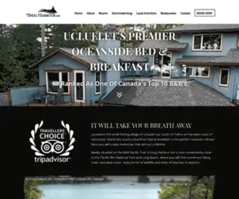 Awesomeview.com(Premier Ucluelet Bed & Breakfast) Screenshot