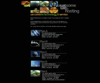 Awesomewebhosting.com(AWESOME Web Hosting) Screenshot