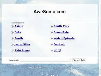 Awesomo.com(The Leading Awe Somo Site on the Net) Screenshot