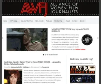 AWFJ.org(AWFJ) Screenshot