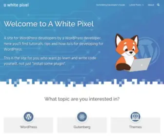 Awhitepixel.com(A White Pixel) Screenshot