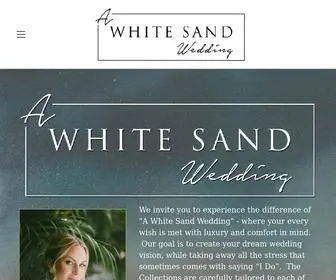 Awhitesandwedding.com(Awhitesandwedding) Screenshot