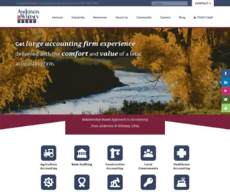 Awhitney.com(CPA Greeley CO) Screenshot